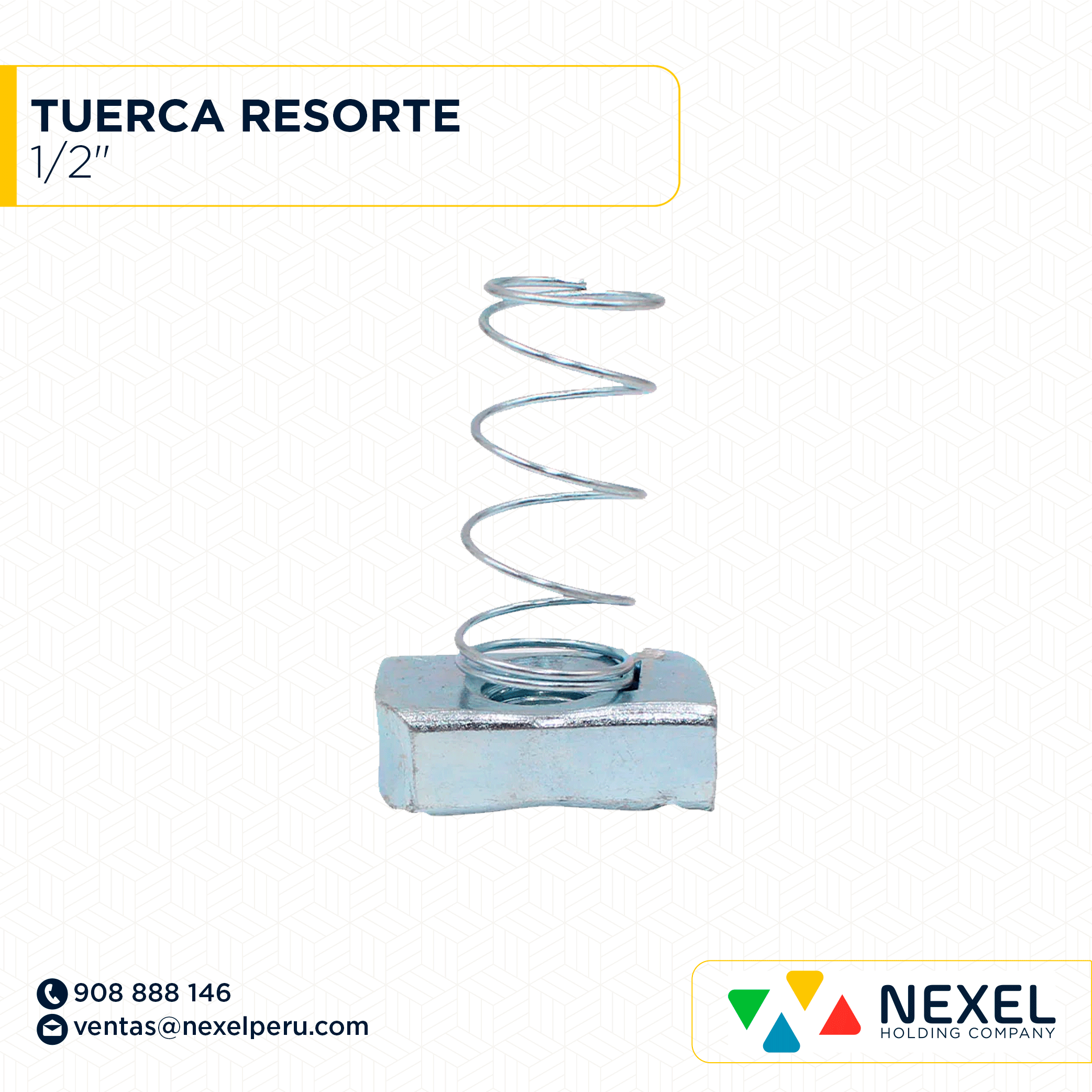 TUERCA RESORTE 1/2"