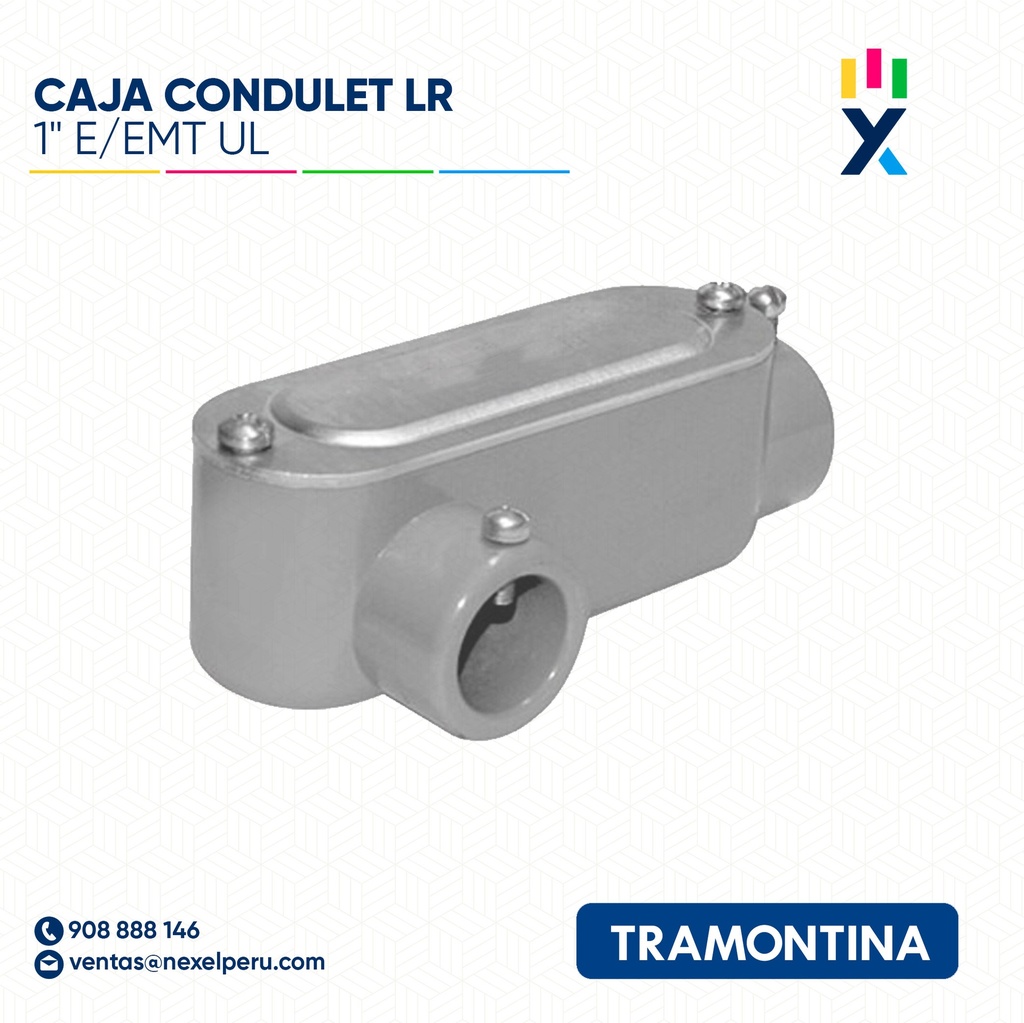CAJA CONDULET LR 1" E/EMT UL TRAMONTINA