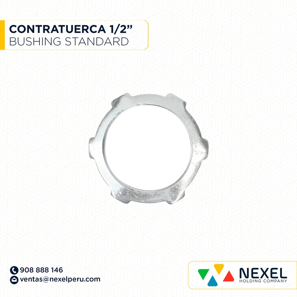 CONTRATUERCA BUSHING 1/2" STANDARD