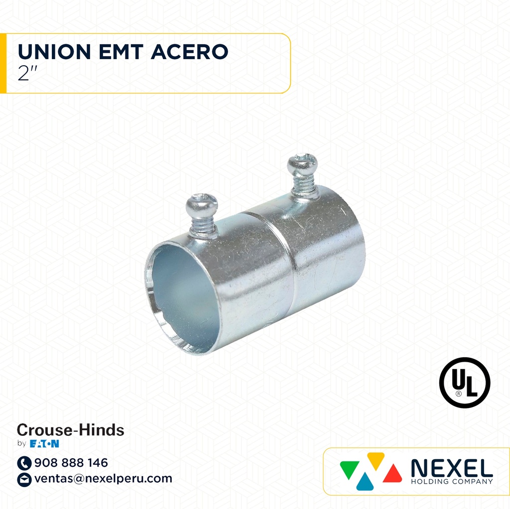 UNION EMT 2" ACERO CROUSE HINDS