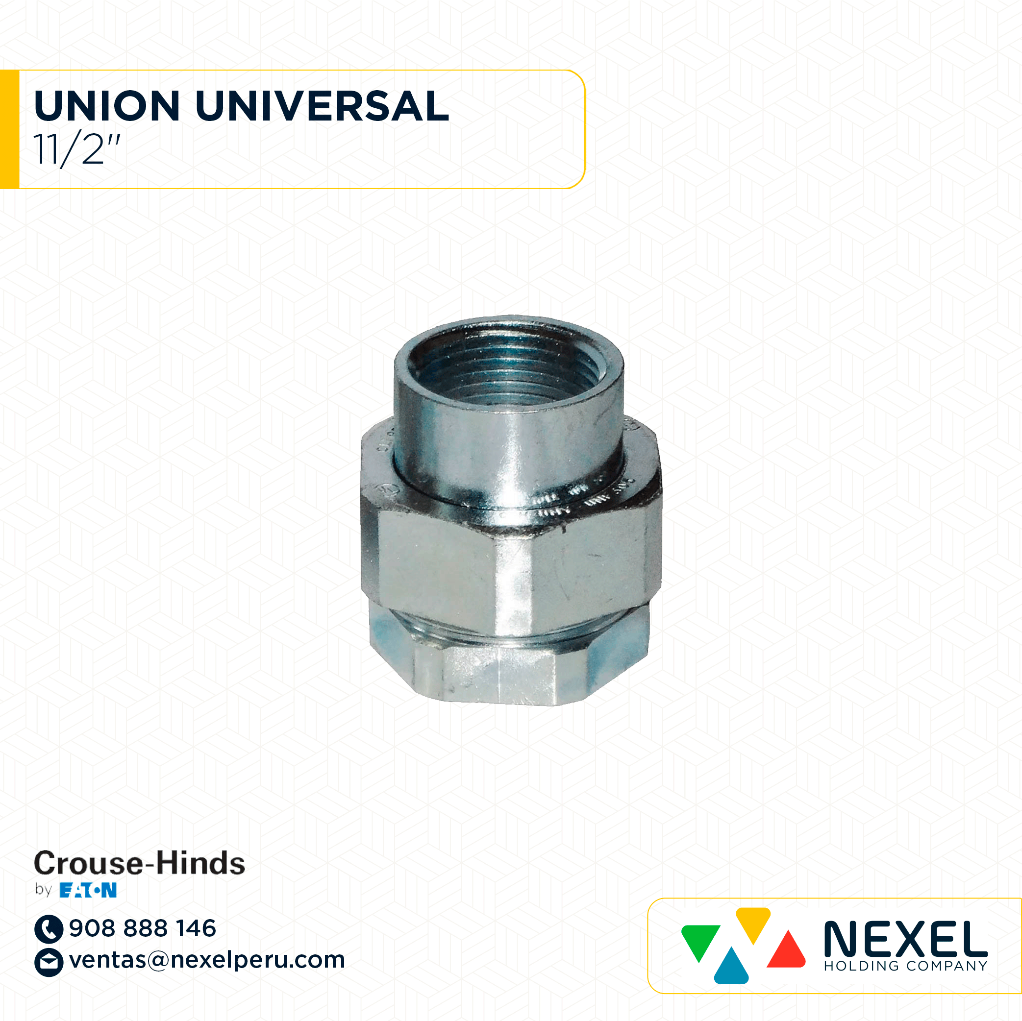 UNION UNIVERSAL 11/2" CROUSE HINDS