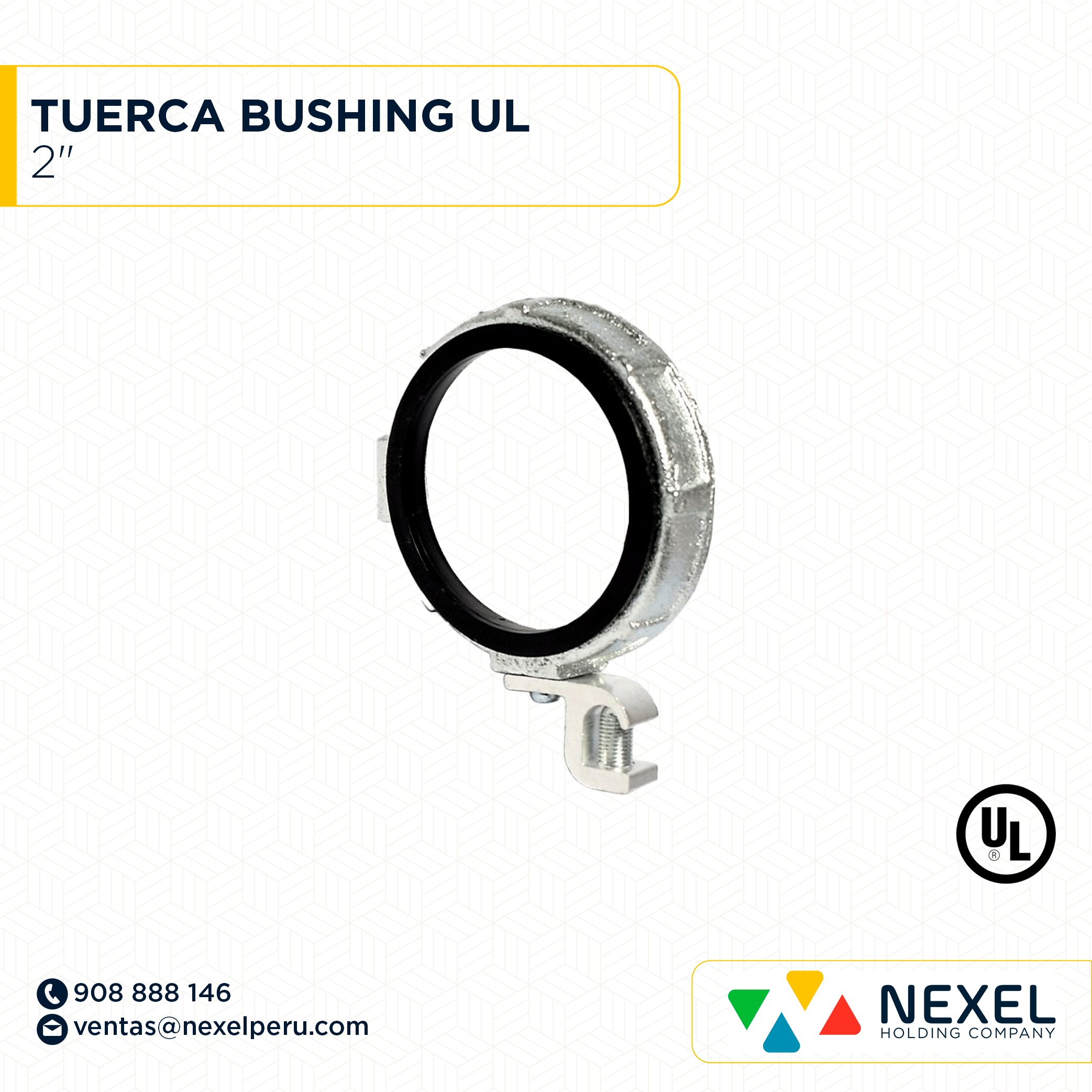 TUERCA BUSHING 2" UL STANDARD