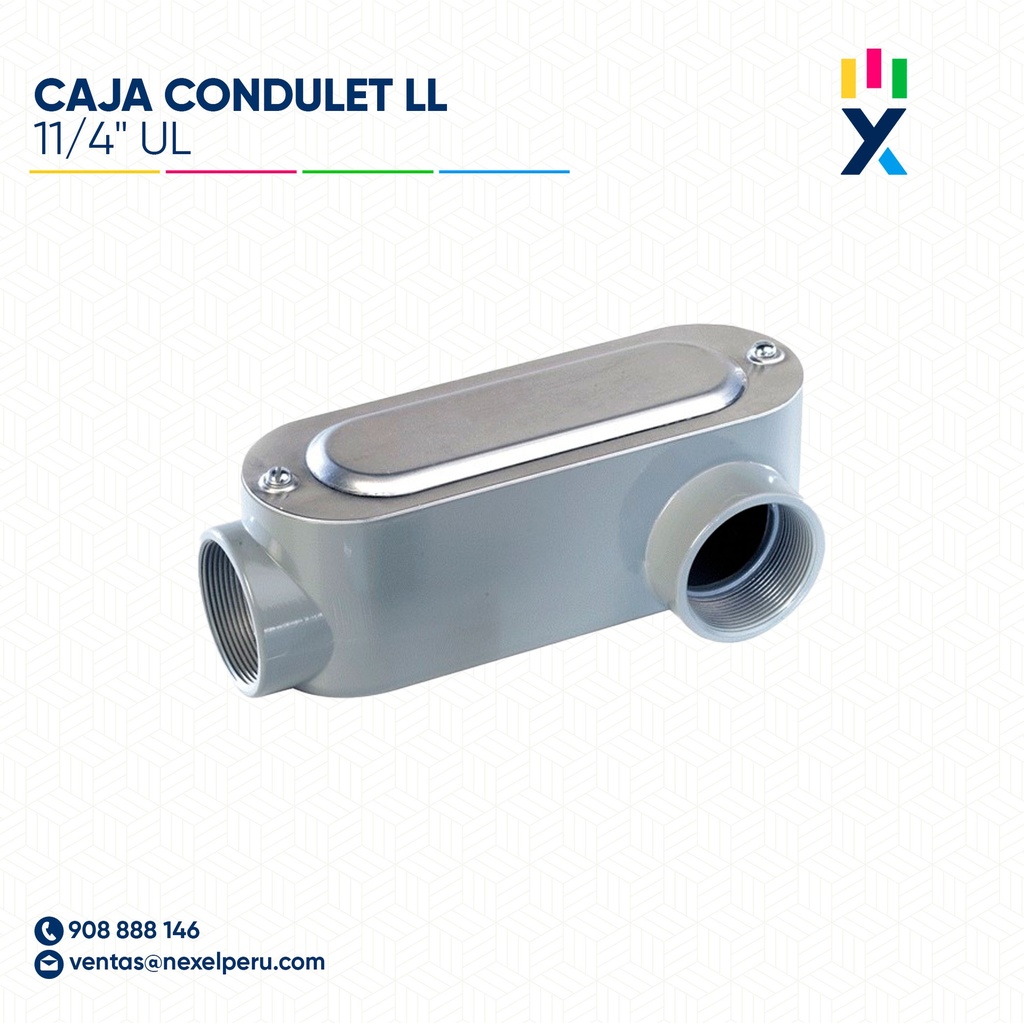 CAJA CONDULET LL 11/4" UL STANDARD