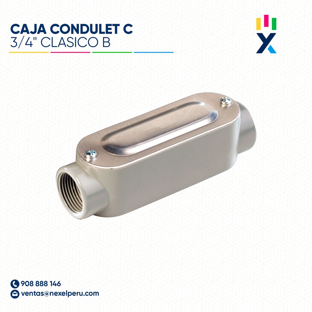 CAJA CONDULET C 3/4" CLASICO B STANDARD