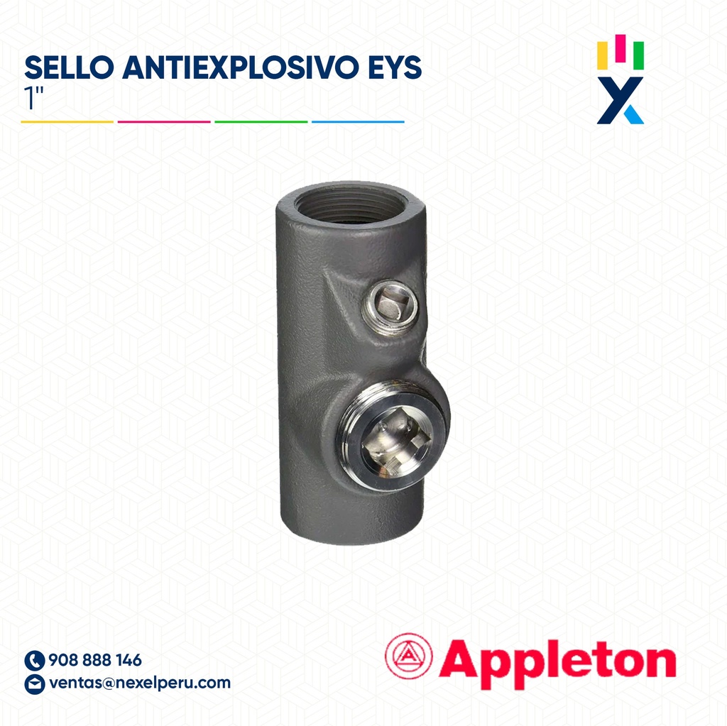SELLO ANTIEXPLOSIVO EYS 1" APPLETON - L
