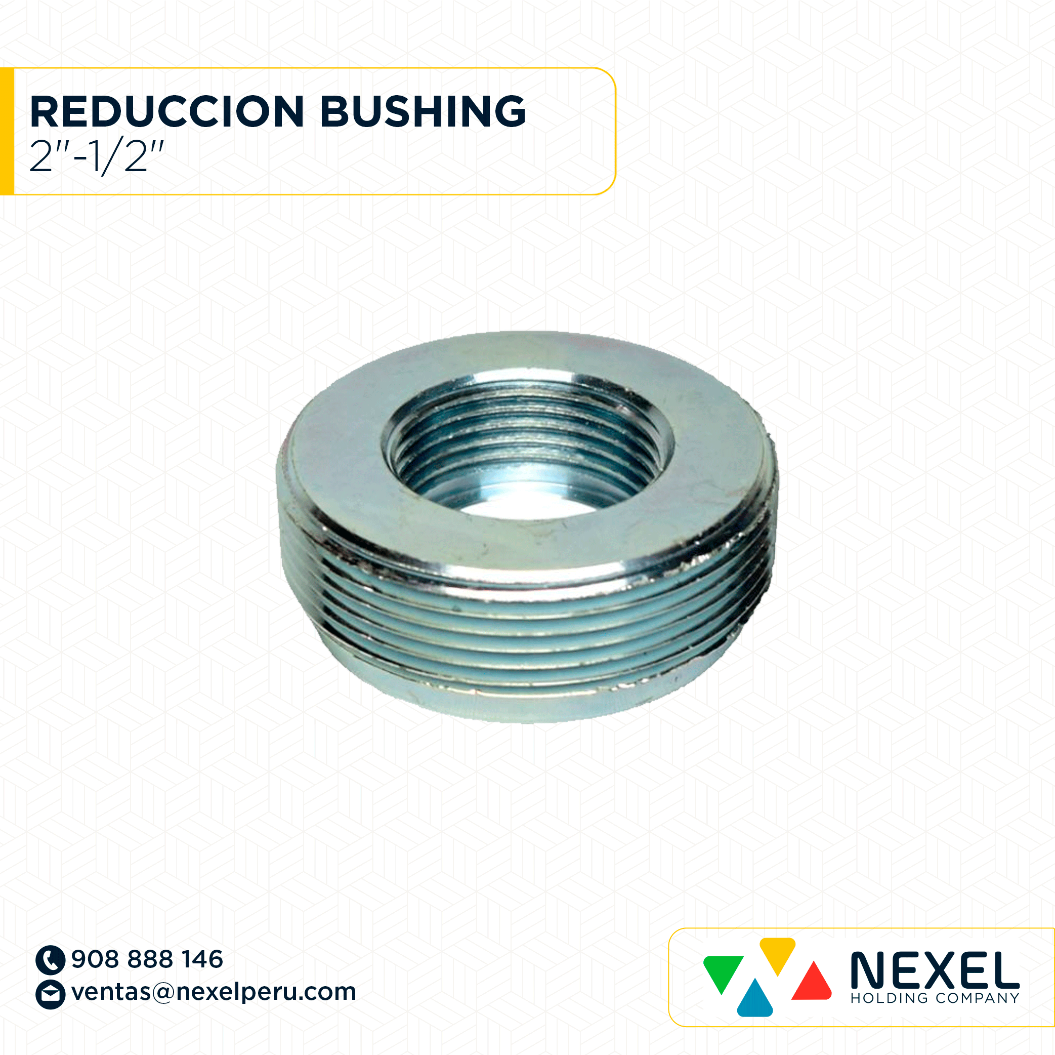 REDUCCION BUSHING 2"-1/2" STANDARD