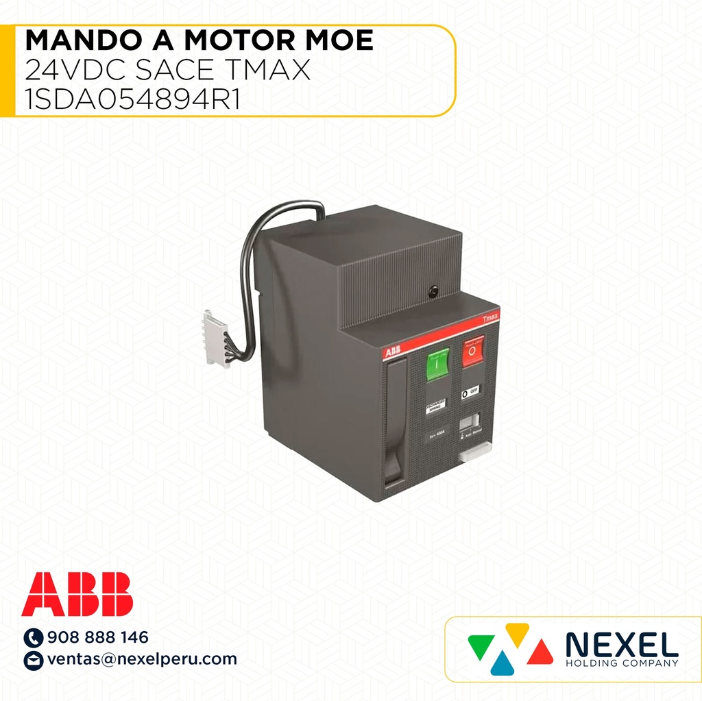 OUT- MANDO A MOTOR MOE 24VDC SACE TMAX 1SDA054894R1 (OUTLET) ABB