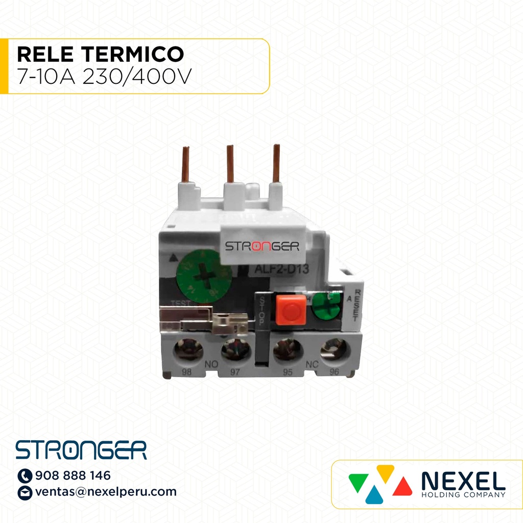 OUT- RELE TERMICO 7-10A 230/400V STRONGER