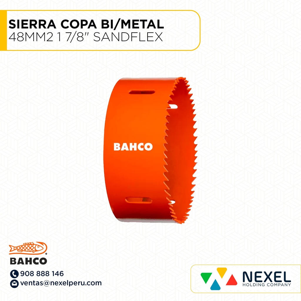 SIERRA COPA BI/METAL 48MM2 1 7/8" SANDFLEX