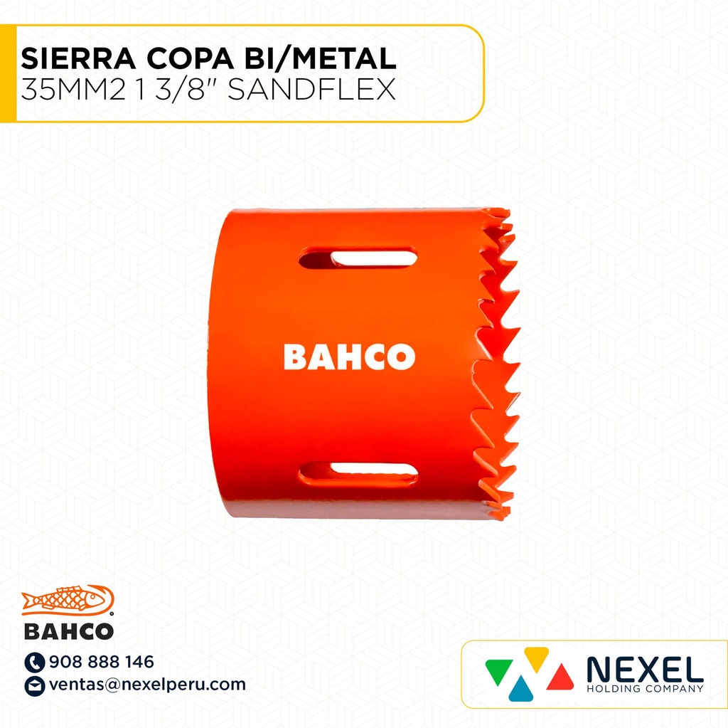 SIERRA COPA BI/METAL 35MM2 1 3/8" SANDFLEX