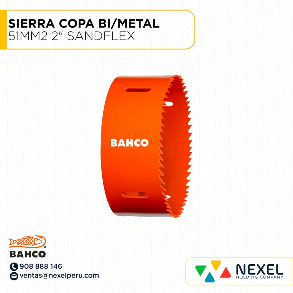 SIERRA COPA BI/METAL 51MM2 2" SANDFLEX