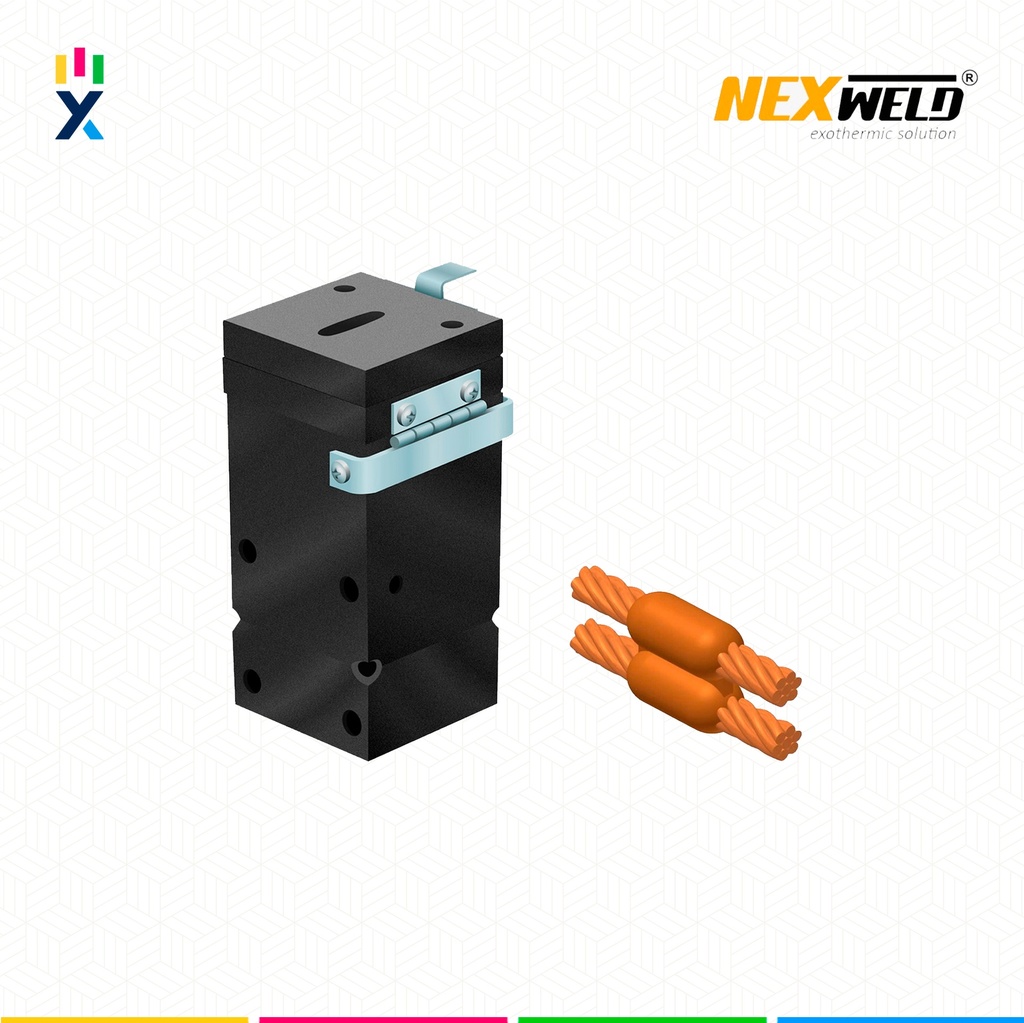 MOLDE EMPALME PARALELO (CC-7) (2/0 - 2/0) T/ M-1322 C/ PTC-2G2G CART. 115 NEXWELD