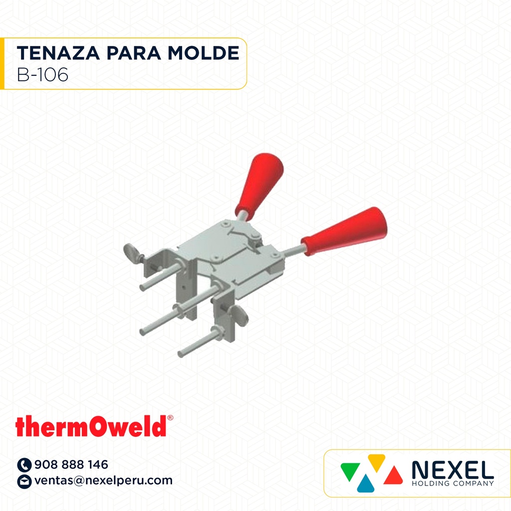 TENAZA MANIJA PARA MOLDE B-106 *SA* THERMOWELD