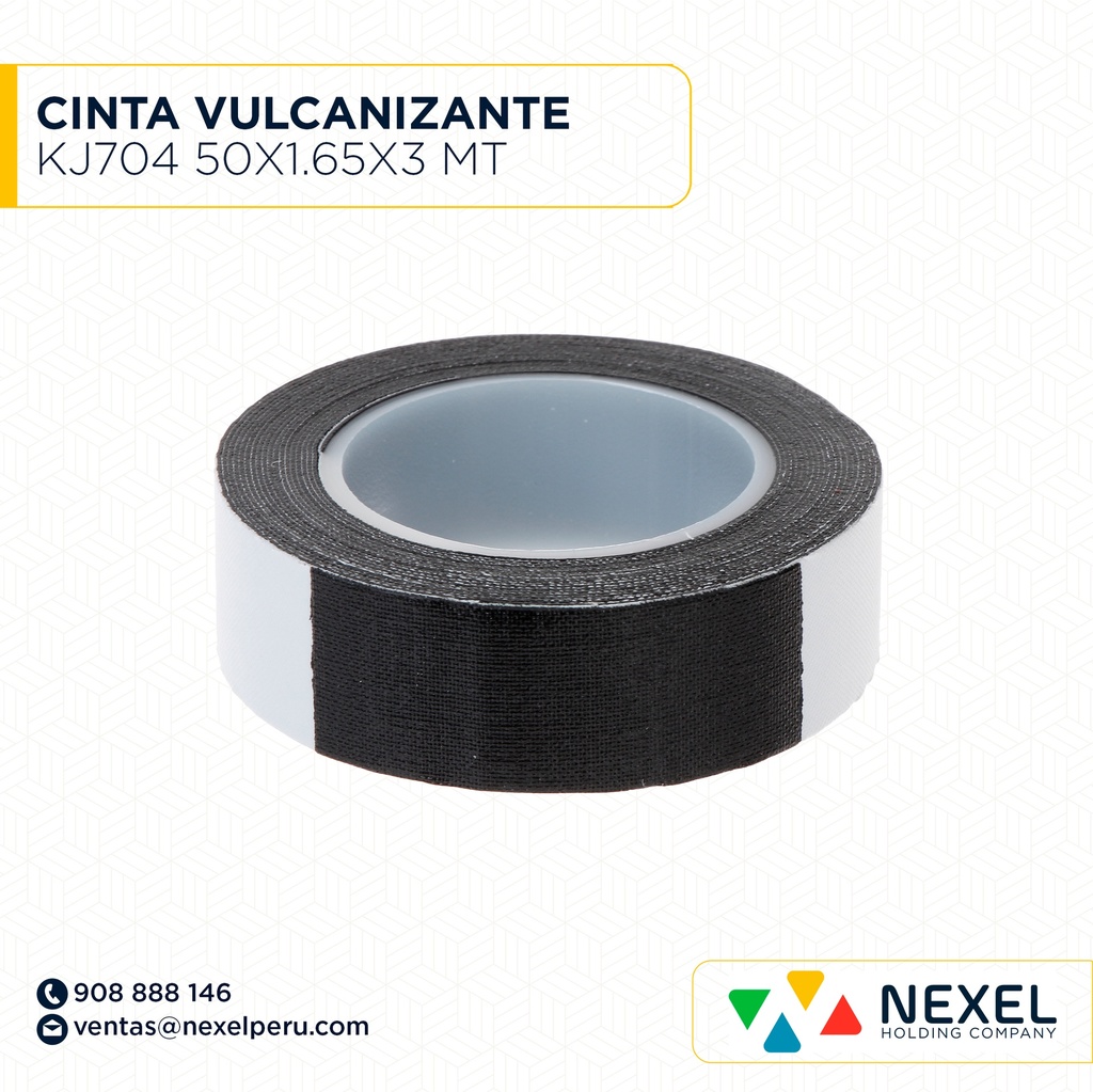 CINTA VULCANIZANTE KJ704 50X1.65X3 MT IMPORTADO