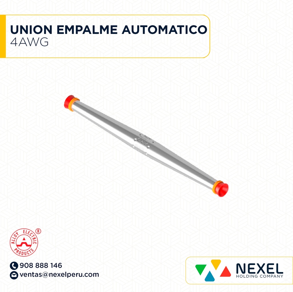 OUT- UNION EMPALME AUTOMATICO 4AWG ALLOY