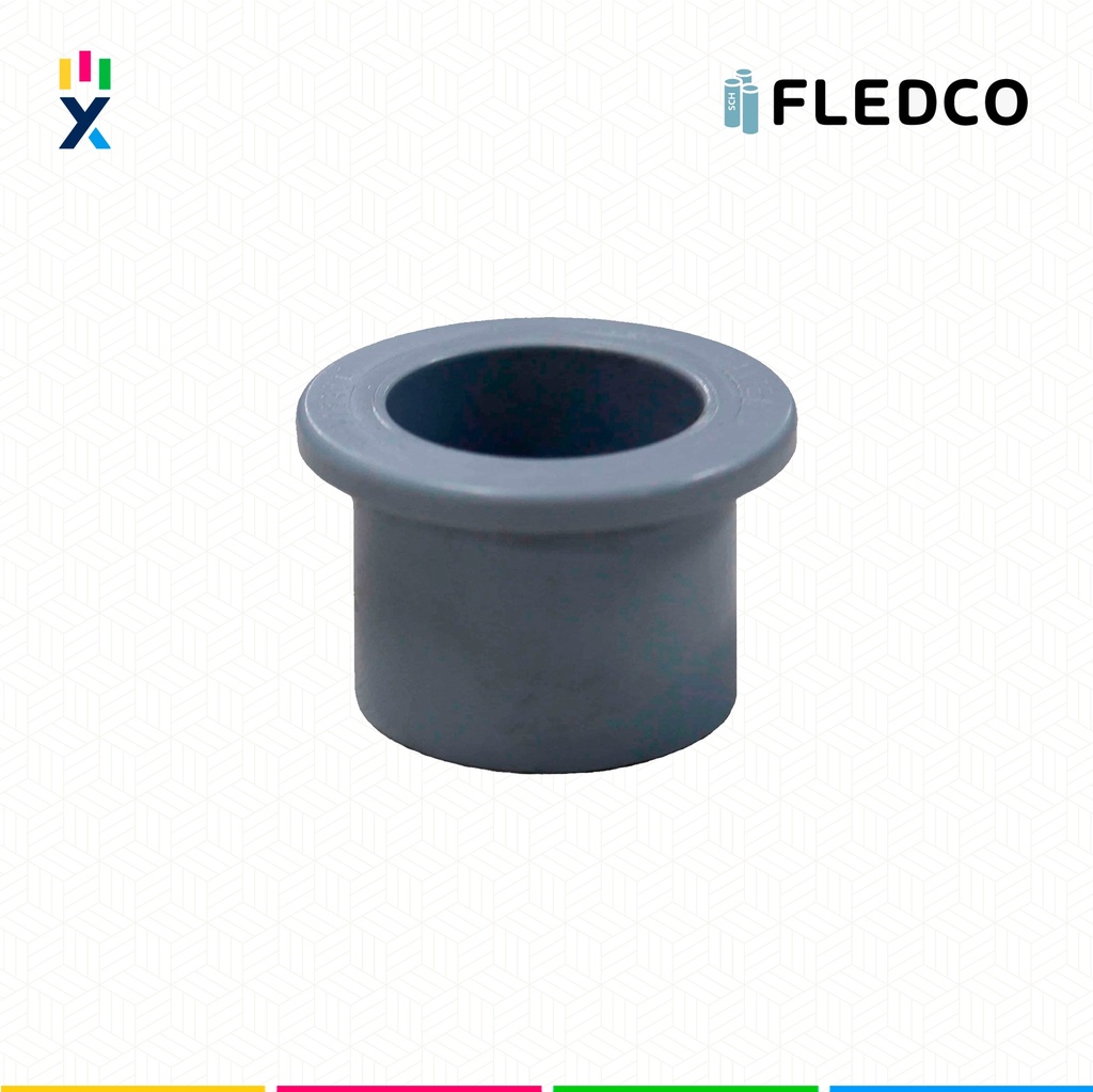 ADAPTADOR A CAJA PVC 11/2" SCH40/80 UL651 UV PROT. CC 3334 FLEDCO
