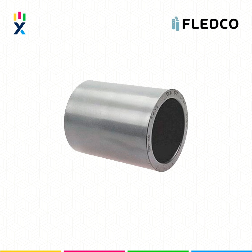 UNION CONDUIT PVC 11/2" SCH40/80 UL651 UV PROT. CC 3218 FLEDCO