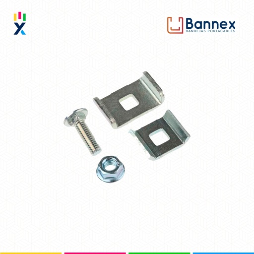 [C243573] CONJUNTO UNION 3 PIEZAS PARA BANDEJA TIPO REJILLA BANNEX