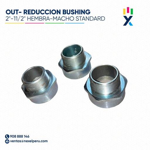 [B96144-O] OUT- REDUCCION BUSHING 2"-11/2" HEMBRA-MACHO STANDARD