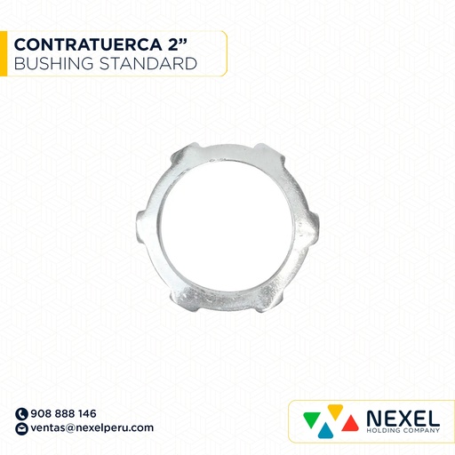 [B94235] CONTRATUERCA BUSHING 2" ZINC STANDARD