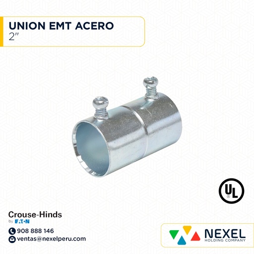 [B12182] UNION EMT 2" ACERO CROUSE HINDS