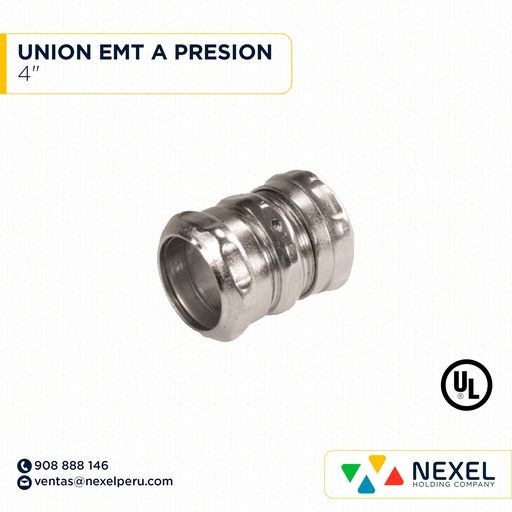 [B12052] UNION EMT A PRESION 4" STANDARD