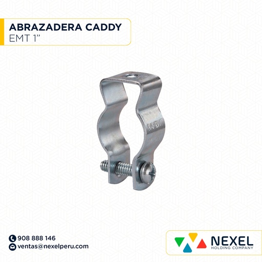 [B91804] ABRAZADERA EMT TIPO CADDY 1" STANDARD