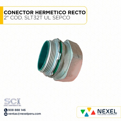 [B51778] CONECTOR HERMETICO RECTO 2" SLT32T UL SEPCO