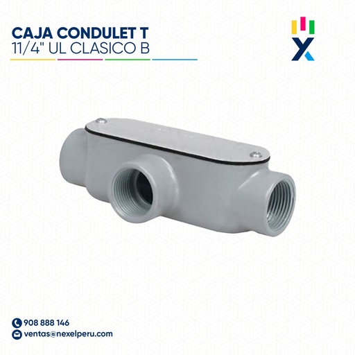 [B901683] CAJA CONDULET T 11/4" UL CLASICO B STANDARD