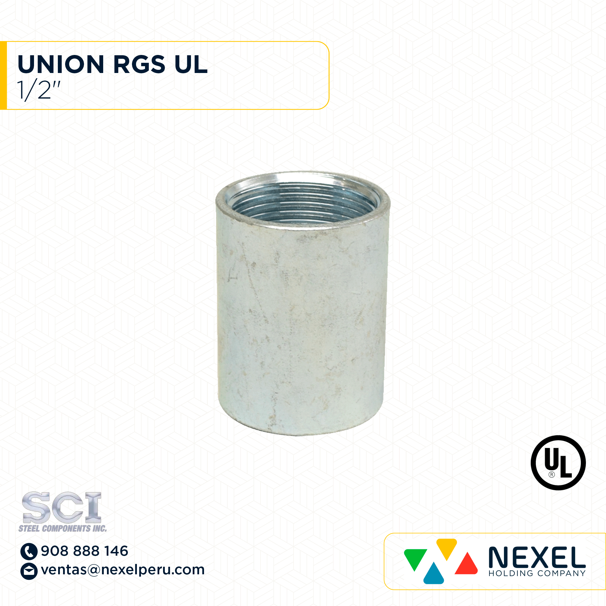 [B31669] UNION RGS 1/2" UL SCI