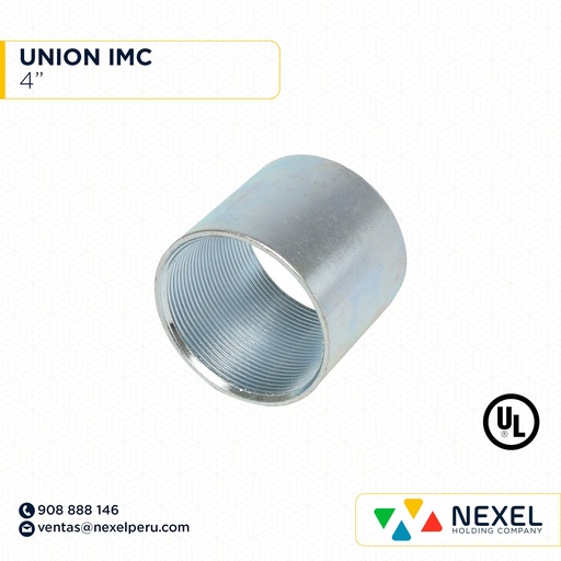 [B21663-O] OUT- UNION IMC 4" UL STANDARD