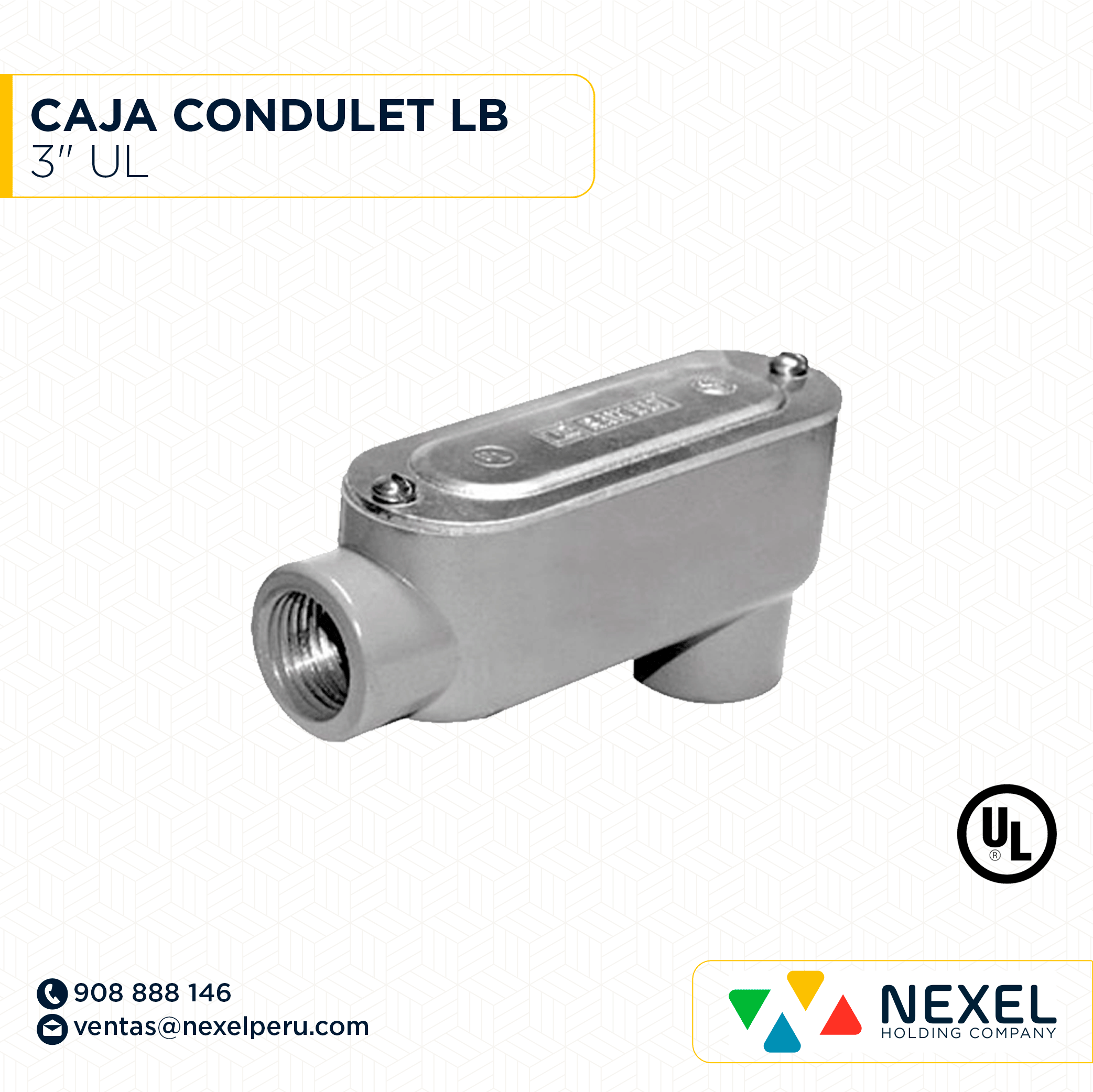 [B91643] CAJA CONDULET LB 3" UL STANDARD