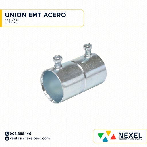 [B101637] UNION EMT 21/2" ACERO STANDARD - B