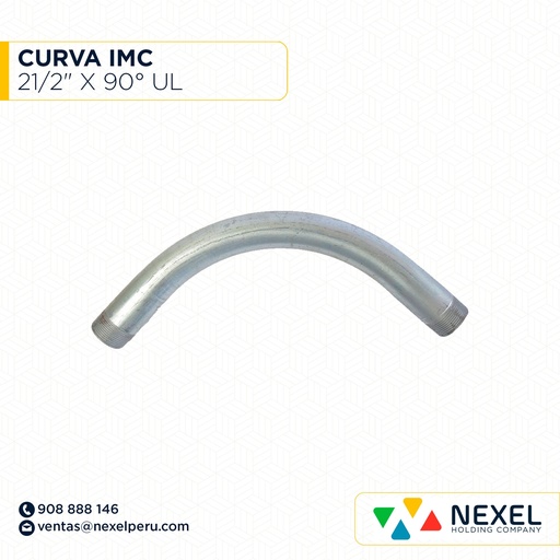 [B201597] CURVA IMC 21/2" X 90° UL STANDARD - B