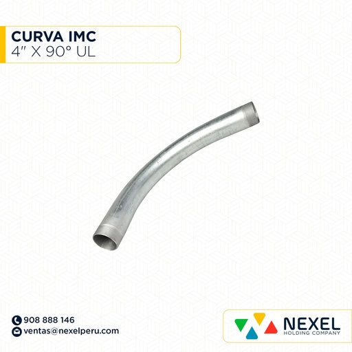 [B21594-O] OUT-CURVA IMC 4" X 90° UL STANDARD A
