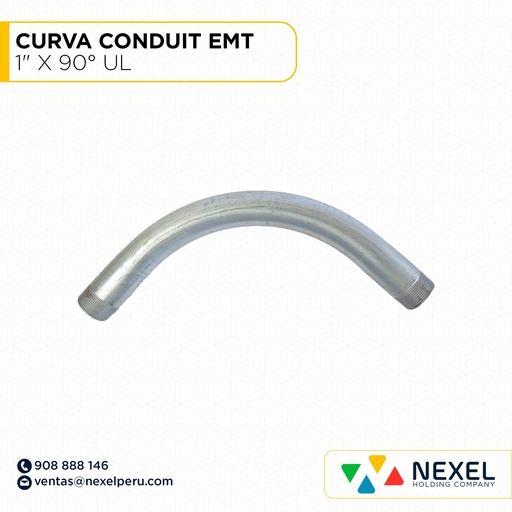[B11563] CURVA CONDUIT EMT 1" X 90° UL STANDARD