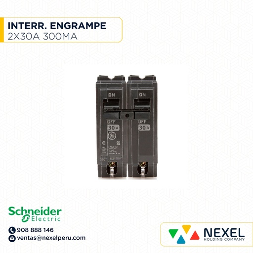 [G86223] INTERRUPTOR ENGRAMPE 2X30A SIEMENS