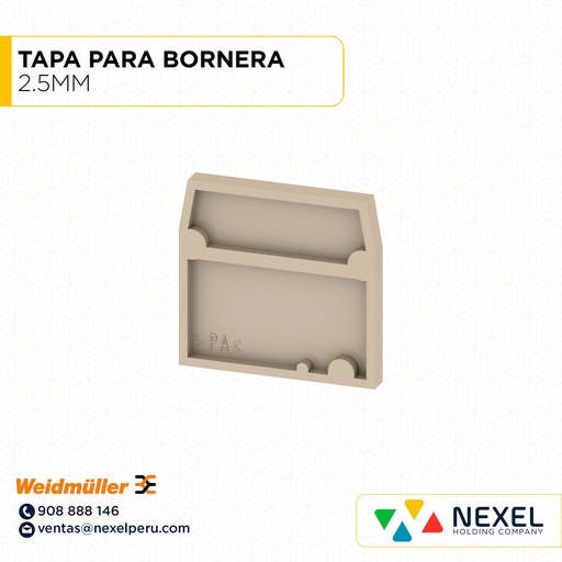 [G64531] TAPA PARA BORNERA 2.5MM WEIDMULLER