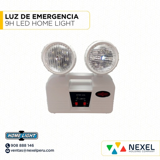 [H44676] LUZ DE EMERGENCIA 9H LED HOME LIGHT