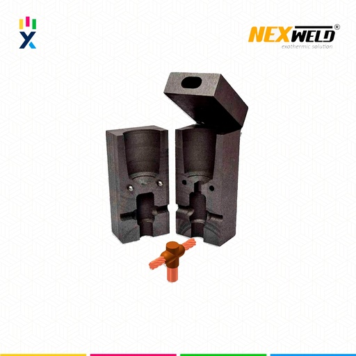 [E16081] MOLDE VARILLA CABLE - T (CR-2) (5/8-2/0) T/ M-548 C/ GTC-162G #115 NEXWELD