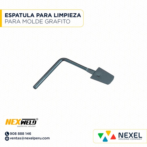 [E14637] ESPATULA PARA LIMPIEZA DEL MOLDE GRAFITO NEXWELD