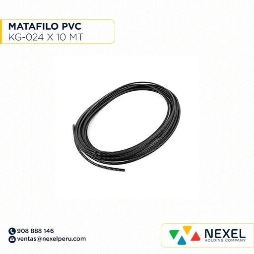 [E12181] MATAFILO PVC KG-024 X 10MT STANDARD