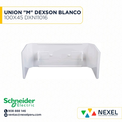 [C42737] UNION 100X45 "M" DEXSON BLANCO/ DXN11016 SCHNEIDER
