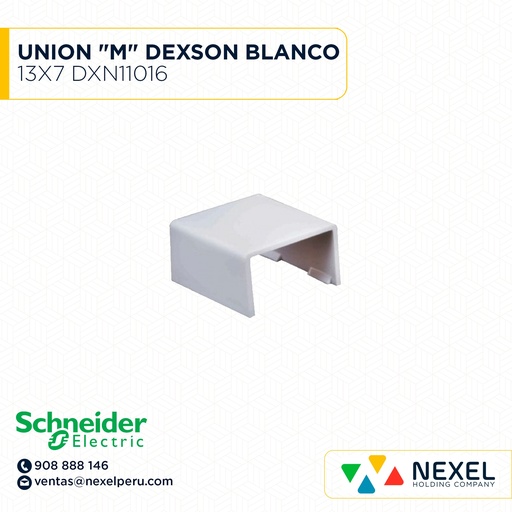 [C41440] UNION 13X7 "M" DEXSON BLANCO/ DXN11036 SCHNEIDER