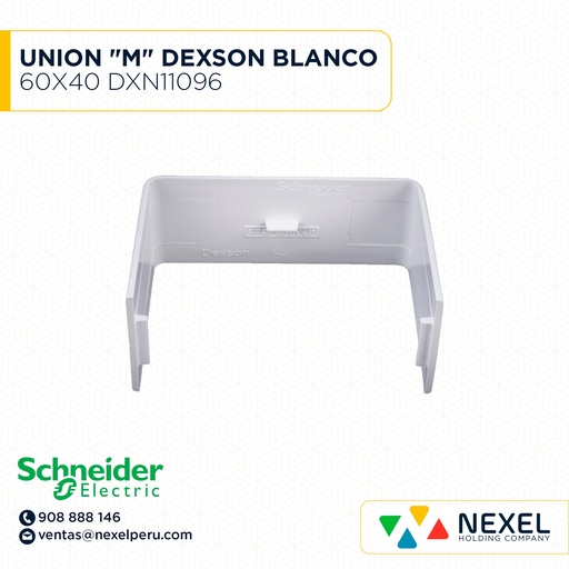 [C41426] UNION 60X40 "M" DEXSON BLANCO/ DXN11106 SCHNEIDER