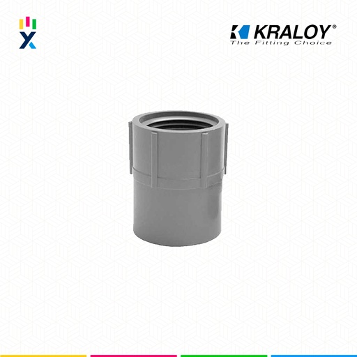 [B743680] CONECTOR PVC HEMBRA SCH40/80 3" (75MM) UL651 KRALOY