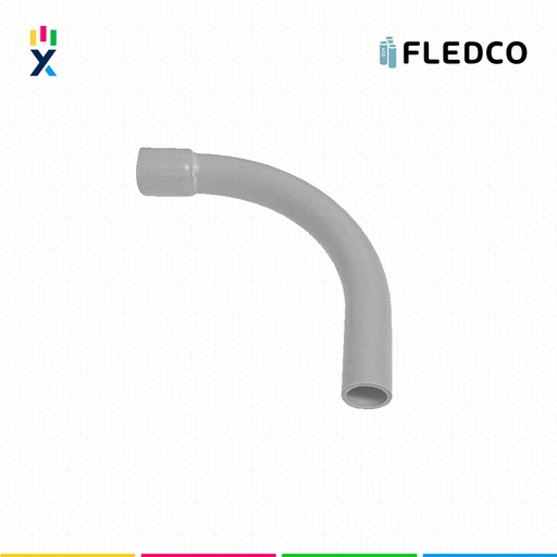 [B743528] CURVA CONDUIT PVC 11/2" 90° SCH40 UL651 UV PROT. CC 3254 FLEDCO