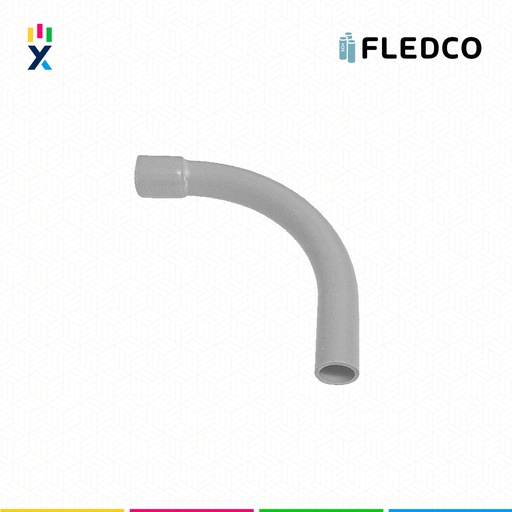 [B743533] CURVA CONDUIT PVC 6" 90° SCH40 UL651 UV PROT. CC 3258 FLEDCO